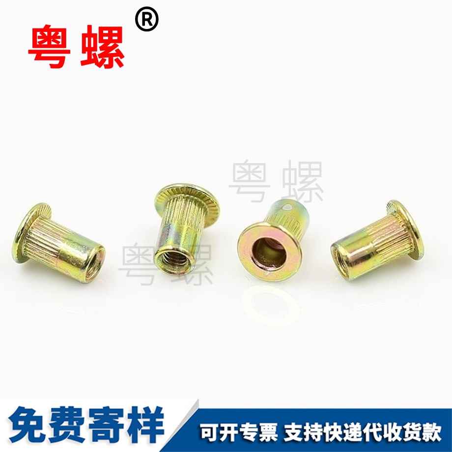 臨夏平頭圓柱鉚螺母 臨夏平頭圓柱鉚螺母