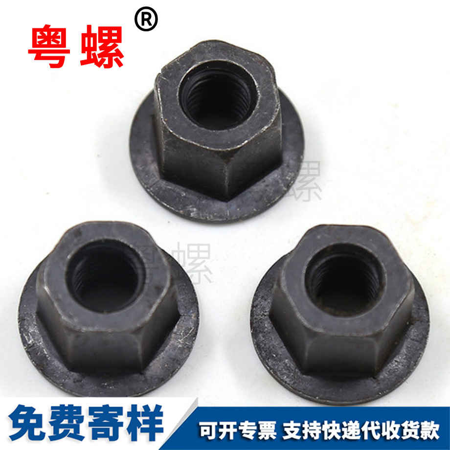 訂做加厚保定法蘭帶墊螺帽