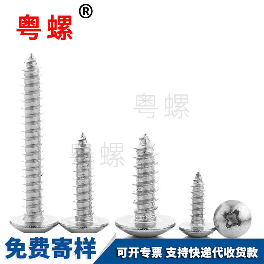 十字槽紅河大扁頭自攻 十字槽紅河大扁頭自攻