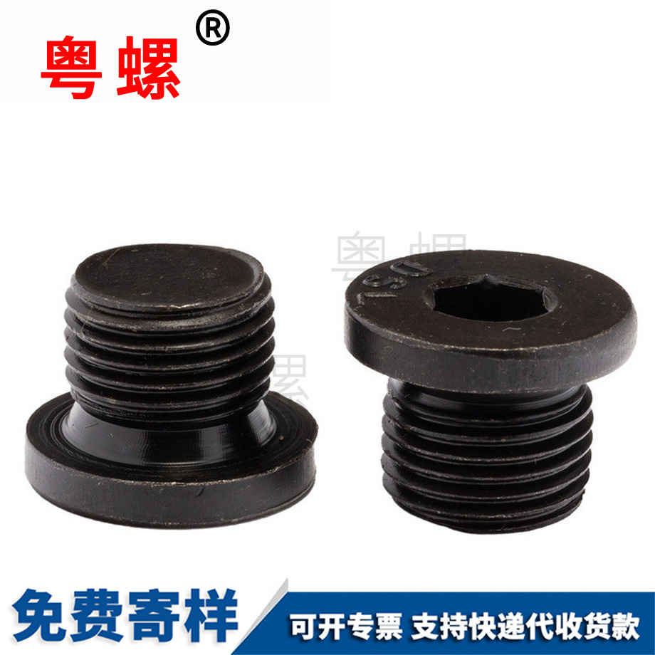 生產(chǎn)內(nèi)六角法蘭面文山堵頭