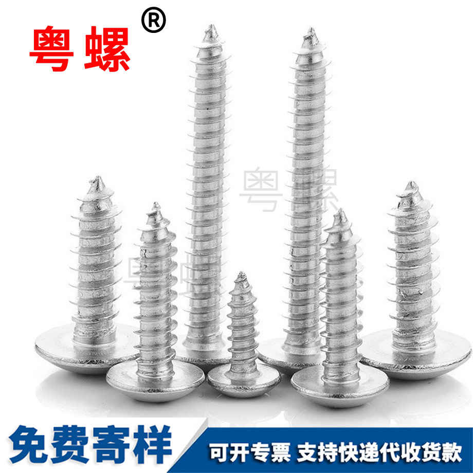 加工201不銹鋼紅河自攻螺絲