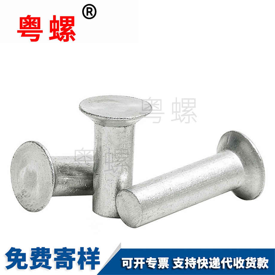生產(chǎn)GB869沉頭阜陽鋁鉚釘