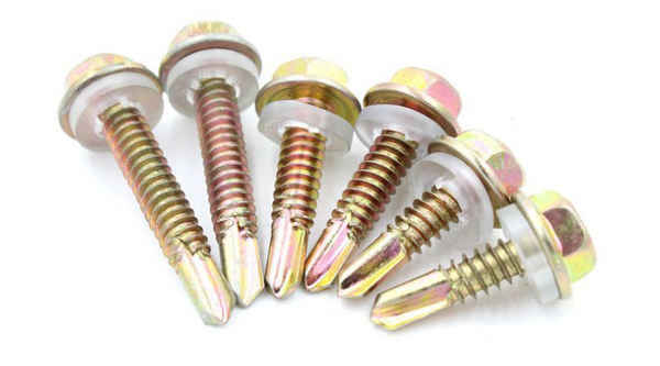 定做外六角鉆尾螺絲 彩鋼瓦釘 自攻自鉆螺釘 燕尾螺釘 M12